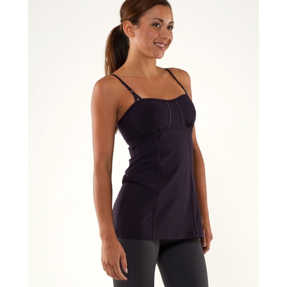 lululemon athletica Tops - Lululemon Ariel Tank Top Black Swan